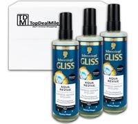 TopDealMile - Pack de almacenamiento para Schwarzkopf - Gel reparador GLISS Express Aqua Revive 3 x 200 ml