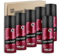 TopDealMile - Paquete de almacenamiento para desodorante en spray Bruno Banani Loyal Man 6 x 150 ml
