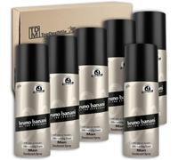 TopDealMile - Paquete de almacenamiento para desodorante en spray Bruno Banani Man 6 x 150 ml
