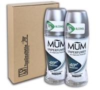 TopDealMile - Paquete de almacenamiento para desodorante MUM Roll-On sin perfume, 2 x 50 ml