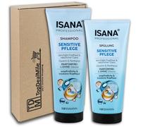 TopDealMile - Set de cuidado del cabello Isana Champú Sensitive + Acondicionador Sensitive 250 + 200 ml sin perfume y sin siliconas