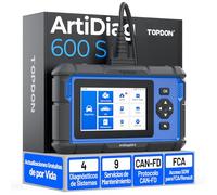 TOPDON AD600S Maquina Diagnosis Coche, Actualizacione de por Vida Gratuitas