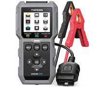 TOPDON AL500B obd2 Diagnosis con Todas Las Funciones, comprobador de batería de 12 V, Pruebas de Carga y Arranque a 12 V/24 V, actualizaciones de Software gratuitas