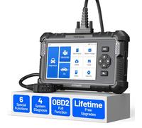 TOPDON ArtiDiag500 2024 Herramienta de Diagnóstico OBD2 para Motor Transmisión ABS SRS, 6 Funciones de Servicio(Aceite/SAS/ETS/TPMS/BMS/Freno), Borra Códigos OBD2 Completos, Actualización Gratuita