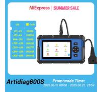 TOPDON ArtiDiag600S OBD2 escáner herramienta de diagnóstico automotriz lector de código aceite/BMS/ABS/SAS/EPB/DPF/TPMS/escaneo de prueba de motor de acelerador ArtiDiag600S
