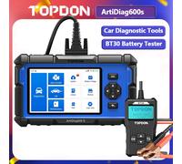 TOPDON ArtiDiag600S OBD2 escáner herramienta de diagnóstico lector de código aceite/BMS/ABS/SAS/EPB/DPF/TPMS/escaneo de prueba de motor de acelerador con BT30 ArtiDiag600S BT30