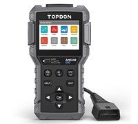 TOPDON ArtiLink600 Escáner OBD2 Funciones Completas con diagnóstico ABS SRS (Airbag) Pruebas Activas y Reinicio Servico de Aceite, SAS Ángulo Dirección y BMS Sistema Batería