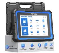 TOPDON Car Diagnostic Scan Tool Phoenix Nano, Codificación ECU, Todos los Sistemas de Diagnóstico, Control Bi-Direccional, 32+ Servicios, Can FD & DoIP, 2 Años de Actualizaciones Gratuitas