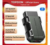 TOPDON-herramienta de diagnóstico inteligente TopScan Lite, escáner, Guía de reparación DTC, Bluetooth, lector de código OBD2 Topscan Lite