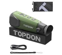 TOPDON Monocular termográfico TS004, 320x240 TISR Alta Resolución, 13 mm, 50 Hz, 32 GB de RAM, 11 Horas de batería, Ideal para exploración Nocturna al Aire Libre, observación de Fauna y Caza