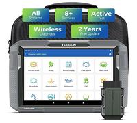 TOPDON OBD2 Diagnosis Coche ArtiDiag900 Lite para todos los sistemas, máquina de diagnóstico inalámbrica Bluetooth con 8 servicios de reinicio, prueba activa, AutoVIN, 2 años de actualización gratuita