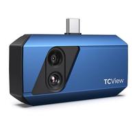 TOPDON TC001 Plus Cámara Térmica para Android, con Cámara Visual, 512x384 Resolución TISR, Rango de Temperatura -20℃ a 550℃, 25Hz Frecuencia de Actualización, Cámara Termográfica Infrarroja USB-C