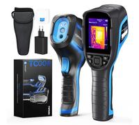 TOPDON TC004 Camara Termica, 320x240 TISR alta Resolución, Cámara Termográfica Infrarroja Profesional con Análisis de PC y Grabación de Video, 16GB Tarjeta Micro SD, Duración de Batería de 12 Horas