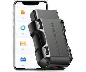 TOPDON Topscan OBD2 Diagnosis Maquina, Diagnosis Coche Multimarca Escaner para Coches, Herramienta de Diagnóstico inalámbrico para Todos los Sistemas, Prueba Activa, Todo el Software 1 año Gratis