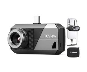 TOPDON TS001 Cámara Térmica para Android, Lente Ajustable de 9mm, Rango de Observación 0.1 a 500M, Alta Resolución 512 x 384 IR, 25Hz, Cámara Termográfica de Enfoque Manual para Placas PCB, Exterior
