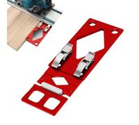 Tope angular para riel de guía, 90° de ángulo recto, abrazadera de guía eléctrica para carpintería, compatible con Festool y Makitas