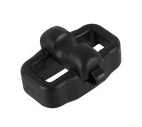 Tope de amarre negro duradero para Tpu para barcos, protección de cuerda amortiguadora con fácil montaje para un ajuste seguro en el puerto, 7,3 x 4 x 3,9 cm