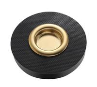 Tope de anclaje para violonchelo negro, antideslizante, para protector de suelo, soporte para violonchelo con base de latón reforzado para desempeño de práctica de violonchelo
