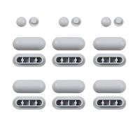 Tope de Asiento de Inodoro,18 Piezas Tope para Asiento de Inodoro de Baño Topes de Inodoro Parachoques del Asiento,Topes de Inodoro Parachoques de topes para el hogar,la oficina,el hotel