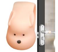 Tope de botón de puerta, protección de pared para tope de puerta | Protector de manija en forma de oso, topes de pared,Protector de botón de silenciador de práctica, po