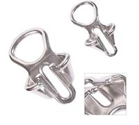 Tope de cadena de anclaje de acero inoxidable 316 para cuerda de 6-8 mm y 10-12 mm, proporciona un bloqueo seguro y protección para sistemas de anclaje marinos (10-12 mm)