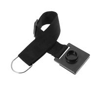 Tope de Correa 40-70cm para Violonchelo, Antideslizante Ajustable | Protección del Suelo Plegable, Plástico Negro, para Cello y Contrabajo en Conciertos y Ensayos