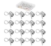 Tope de cuentas de acero inoxidable, suministros ligeros para cuentas de pony, cuentas de