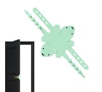 Tope de golpe de puerta | Cojín silencioso para cerrar puertas: tapón de silicona para cerrar puertas para un buen sueño, guardería, personas con sueño ligero y seguridad para niños pequeños