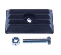 Tope de goma del resorte Eje trasero Caucho/metal D300447 DENCKERMANN para FIAT