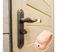 Tope de manija de puerta, Tope de manija de puerta, Protector de de en forma de oso Topes de de pared, Protector de perilla de absorbente de golpes, silenciador de p