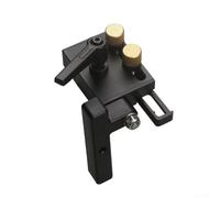 Tope de pista de inglete de aluminio para ranuras en T de 19 mm y mesas de enrutador, limitador deslizante con mango ergonómico, compatible con bancos de trabajo de carpintería y pistas de inglete