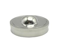 ＡＷＨＡＯ Tope de Pistón para Armonía Y, Tapa de Cilindro Plateada, Estabilidad de Sonido Mejorada, Piezas para Instrumentos en, 2.75 Cm