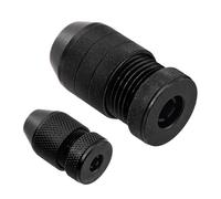 Tope de profundidad de taladro de aluminio para collar ajustable, rangos de tamaño aplicables, 5/162.6 cm-3/40.6 cm, 15/162.6 cm-7/40.6 cm Guía de taladro de reparación del hogar