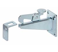 Tope de puerta (1, montaje en pared plateado galvanizado)