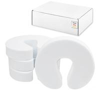 Tope de Puerta, 4 piezas, en Blanco, de Espuma, para niños y mascotas, para puertas de 10-50 mm de grosor, protección contra pellizcos, para puertas de habitaciones y correderas, Protección puerta