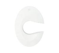 Tope de puerta a prueba de bebés flexible en forma de C, antideslizante, protector de silicona para niños, protector de pellizco de dedos para el hogar, oficina, clip de puerta en forma de C