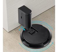 Tope de Puerta Adhesivo Retenedor de Puerta Mecánico Ajustable en Altura, Tapón para Puerta Protección de Pared con Autoadhesivo 3M sin Taladrar, Tornillos, Negro