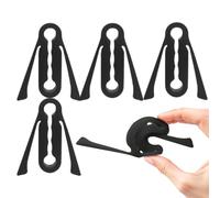 Tope De Puerta Anti-Slaqueco | Silenciador Adhesivo Insonorizante | Kit de 4 Piezas Protector de Parachoques y Tope de Clausura de Puerta | Para Camión Automóvil Sedán Scooter SUV Mantenimiento R