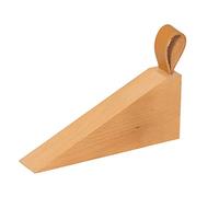 Tope de puerta antideslizante de madera for el hogar, Protector de dedo for bebé, hogar, oficina, elevación de madera maciza, Tope de puerta creativo, succión de puerta(White-patch Five-pointed Star4)