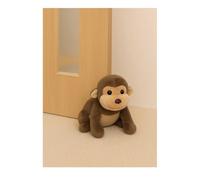 Tope de Puerta con Peso para Interiores, Modelos de Tela con Múltiples Diseños de Animales, Accesorio Decorativo para Mantener Puertas Abiertas en el Hogar u Oficina (Monkey)