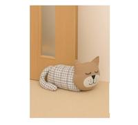 Tope de Puerta con Peso para Interiores, Modelos de Tela con Múltiples Diseños de Animales, Accesorio Decorativo para Mantener Puertas Abiertas en el Hogar u Oficina (Dog Beige)