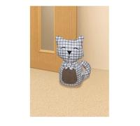 Tope de Puerta con Peso para Interiores, Modelos de Tela con Múltiples Diseños de Animales, Accesorio Decorativo para Mantener Puertas Abiertas en el Hogar u Oficina (Cat Estampado)