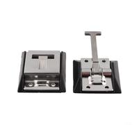 Tope de puerta de acero inoxidable 304 en forma de T para autocaravana, remolque, barco, abrazadera de puerta de metal con diseño estable para necesidades de bloqueo seguras (A)