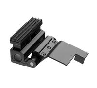 Tope de puerta de aleación de aluminio de alta resistencia para viajeros, refuerzo de puerta de seguridad, pestillos de perno giratorio, refuerzo de seguridad para el hogar y apartamento