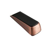 Tope de puerta de alta resistencia Puerta de seguridad for el hogar, puerta con tarjeta, puerta con parabrisas, cuña de tope for puerta(Rose Gold)