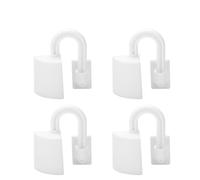 Tope De Puerta De Seguridad Para Niños, 4 Piezas De Pellizco De Puerta Para El Hogar, Bebé, Niño, Protector De Manos, Bisagra De Puerta, Protectores De Pellizco, Tapón De Seguridad