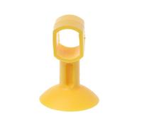 Tope de puerta de silicona suave antidaños, protector de pared, ventosa, manija de puerta, parachoques, protección silenciosa, tapón de vidrio de seguridad con alarma