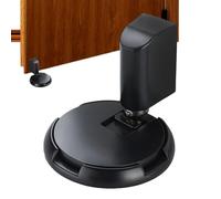 Tope de puerta de tierra mecánico, tope de puerta de suelo resistente | Tope de puerta invisible, sin taladrar, sin magnéticos, resistente tope de puerta a prueba de viento para parte inferior de
