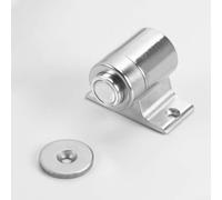 Tope de puerta invisible con succión magnética para el suelo, diseñado para asegurar las puertas firmemente y reducir el ruido, hecho de acero inoxidable resistente para un rendimiento duradero en el