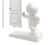 Tope De Puerta - Lindas Figuras De Goma En Forma De Cuña Con Tira Protectora | Borde Inferior Del Tapón De Tiro | Decoración De Seguridad De Puertas Para El Hogar, Apartamento, Oficina, Dormitorio, Pi
